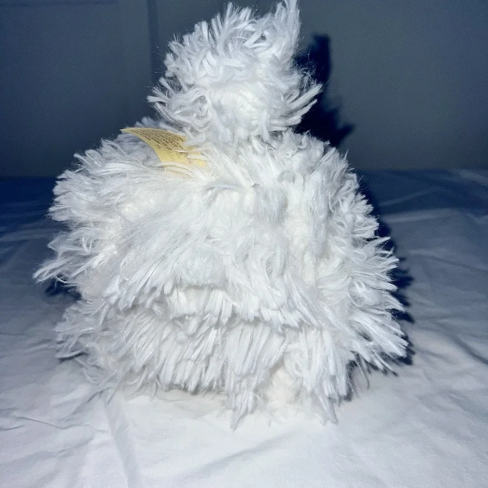Dan Dee Spinning Animated White Dancing Christmas Dog Puppy Jingle Bells Holiday